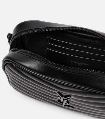 Sac à bandoulière Lou Mini en cuir matelassé | Saint Laurent