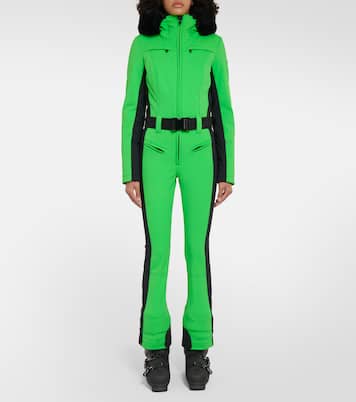 Parry faux fur-trimmed ski suit | Goldbergh