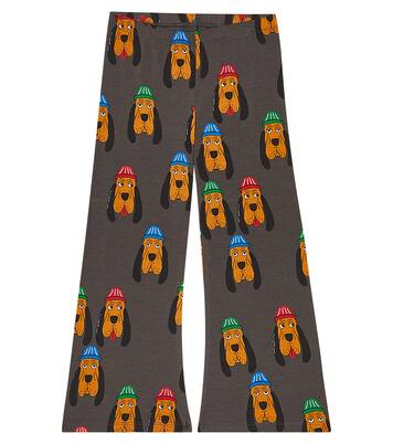 Pantalones flared Bloodhound de mezcla de algodón | Mini Rodini