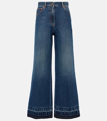 Jean flare à taille haute | Valentino