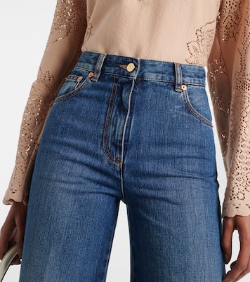 Jean flare à taille haute | Valentino
