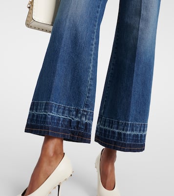 Jean flare à taille haute | Valentino
