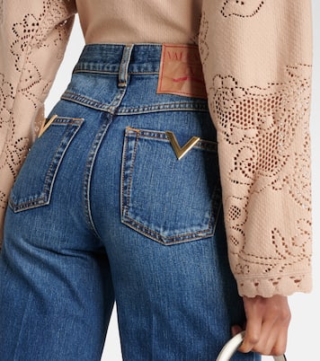 Jean flare à taille haute | Valentino
