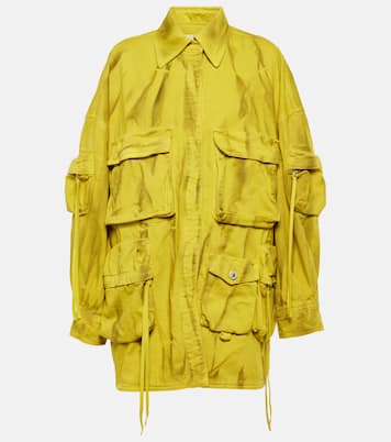 Bikerjacke Fern aus Baumwolle | The Attico