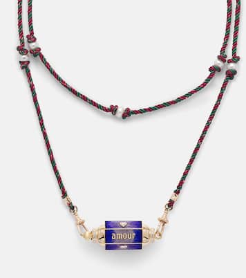 Pendentif Amour Toujours en or 18 ct et diamants | Marie Lichtenberg