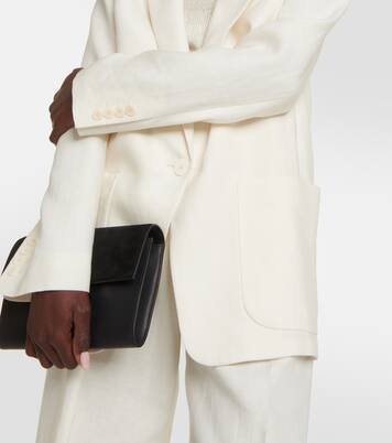 Blazer oversize Enza in lino | The Row