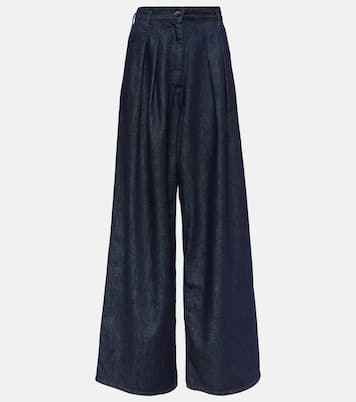Jeans a gamba larga e vita alta | Dries Van Noten