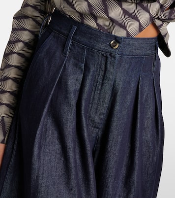 Jeans a gamba larga e vita alta | Dries Van Noten