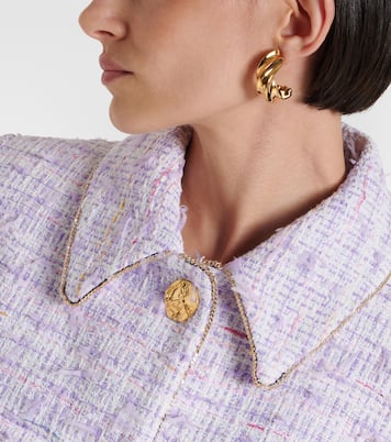 Boucles d’oreilles Aaryn en plaqué or | Jennifer Behr