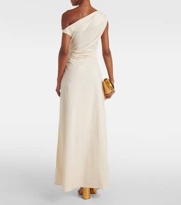 Robe longue Maxi Phare en coton mélangé | Staud