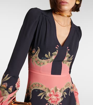Robe midi à fleurs | Etro
