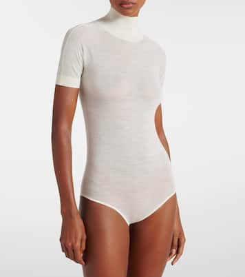 Turtleneck wool bodysuit | Alaïa