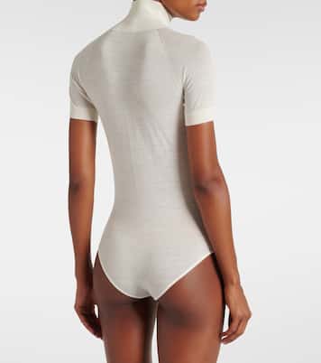 Turtleneck wool bodysuit | Alaïa