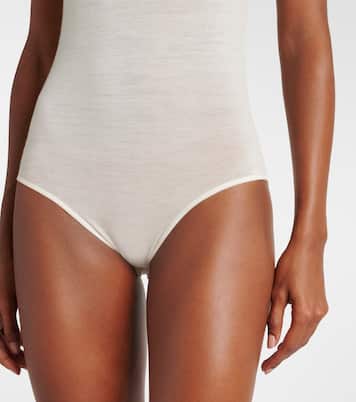 Turtleneck wool bodysuit | Alaïa