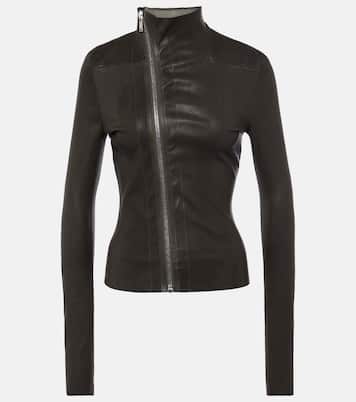 Veste Gary en cuir et coton | Rick Owens