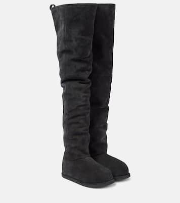 Botas mosqueteras Heidi 15 de piel | Amina Muaddi