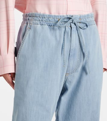 Jeans a gamba larga e vita alta | Bottega Veneta