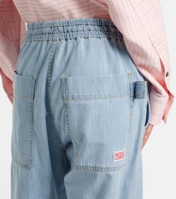 Jeans a gamba larga e vita alta | Bottega Veneta