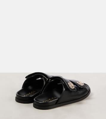 Sandali New Marmont GG in pelle | Gucci