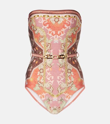 Costume intero Wylie con stampa | Zimmermann