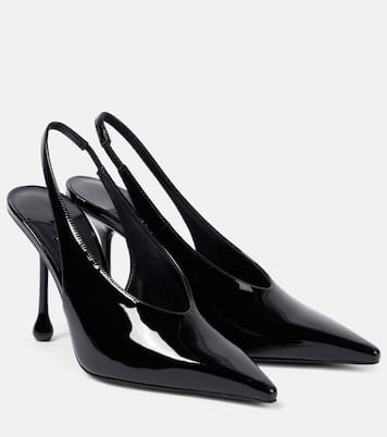 Escarpins slingback Isa 95 en cuir verni | Jimmy Choo