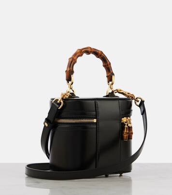 Secchiello Bamboo Mini in pelle | Gucci