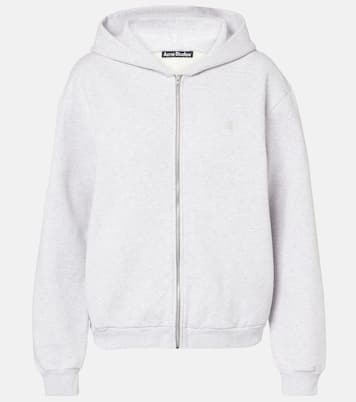 Sudadera de algodón con cremallera | Acne Studios