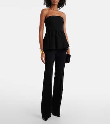 Pantaloni flared Elisir in sablé | Max Mara