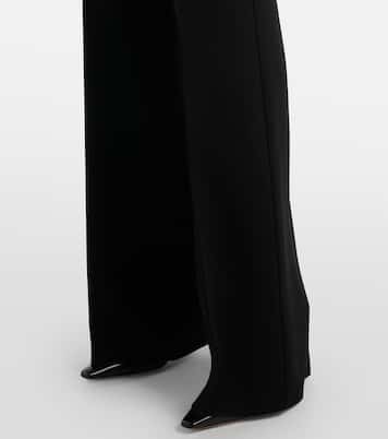 Pantaloni flared Elisir in sablé | Max Mara