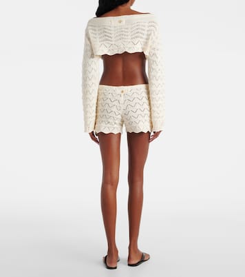 Top cropped Helena in crochet | Bananhot