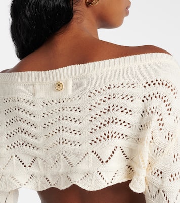Top cropped Helena in crochet | Bananhot