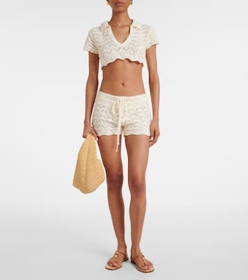 Top cropped Coco in maglia | Bananhot