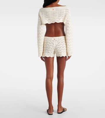 Short Mina en coton mélangé | Bananhot