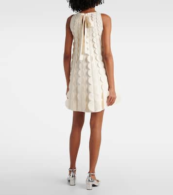 Robe midi Abstract Brushstroke | Oscar de la Renta
