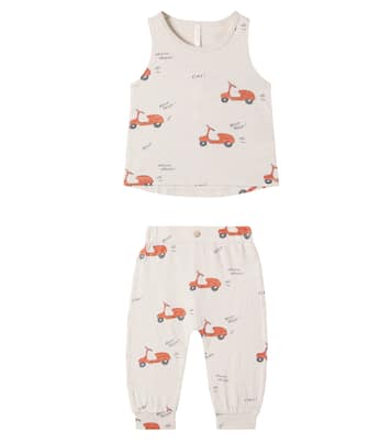 Baby cotton tank top and sweatpants set | Rylee + Cru