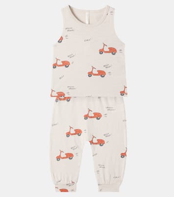 Baby cotton tank top and sweatpants set | Rylee + Cru
