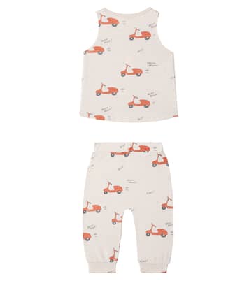 Baby cotton tank top and sweatpants set | Rylee + Cru