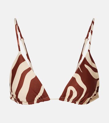 Top bikini Konibo con stampa | Johanna Ortiz