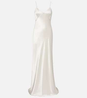 Silk satin gown | Max Mara