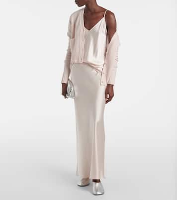 Isaak silk maxi skirt | Joseph