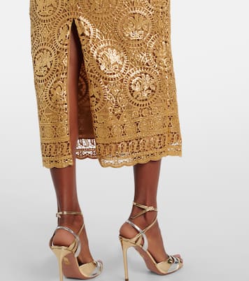 Leila guipure lace midi dress | Emilia Wickstead