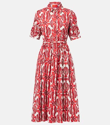 Libertine printed cotton shirt dress | La DoubleJ