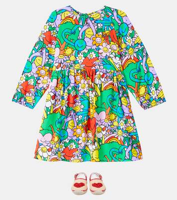 印花长袖连衣裙 | Stella McCartney Kids