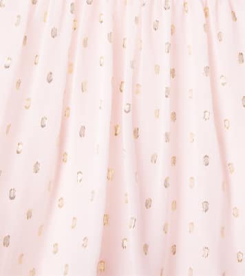 Baby - Abito in misto seta con paillettes | Chloé Kids