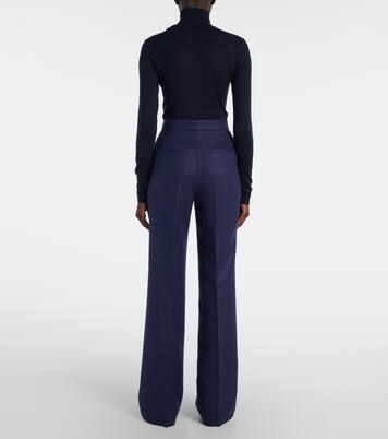 Vesta silk flared pants | Gabriela Hearst
