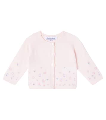 Bébé – Cardigan brodé à fleurs | Tartine et Chocolat