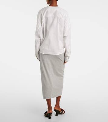 Striped cotton top | Dries Van Noten