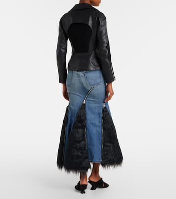 Faux leather jacket | Junya Watanabe