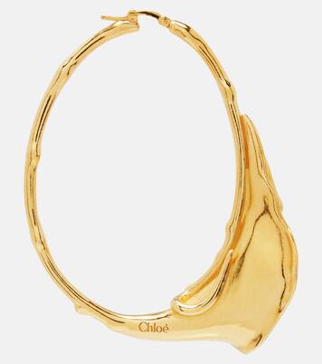 Embellished hoop earrings | Chloé