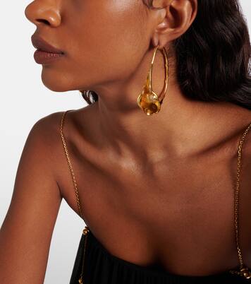 Embellished hoop earrings | Chloé